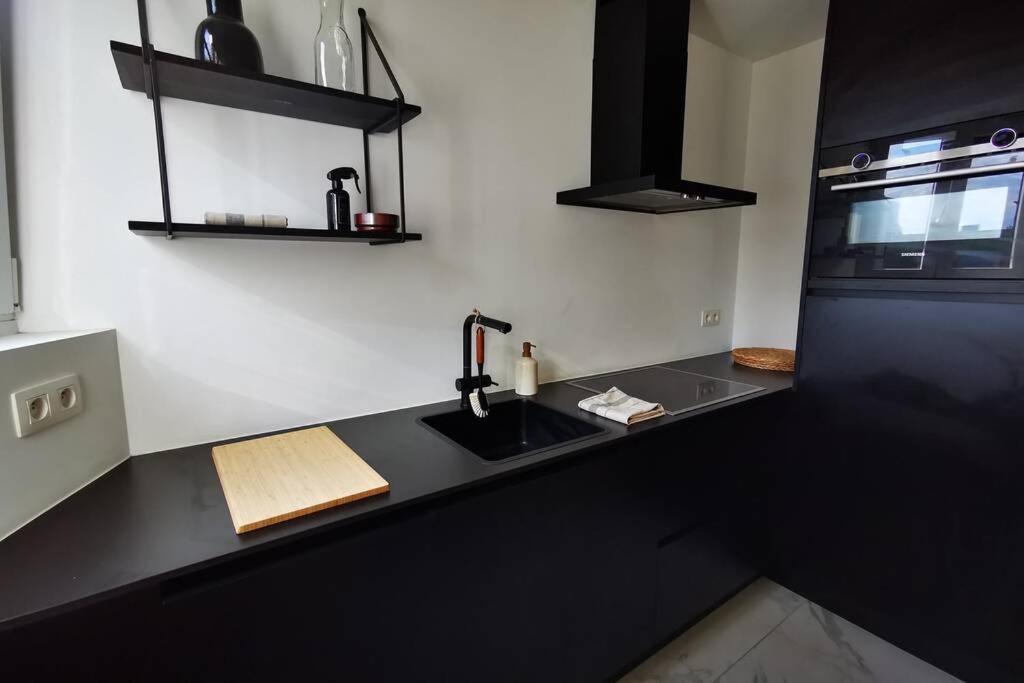 De Flat - Licht En Luxueus Appartement Bij Het Zuid 안트베르펜 외부 사진